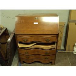 DROP FRONT SECRETARY, MAPLE {print sequence:} 332