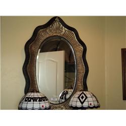 MIRROR, OVAL & BEVELED {print sequence:} 359
