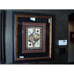 PRINT OF KING OF DIAMONDS {print sequence:} 346