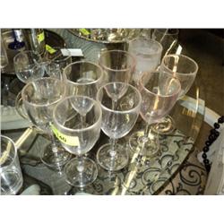 PLASTIC STEMWARE ***8 TIMES THE MONEY***