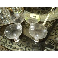 GLASS CUPS ***4 TIMES THE MONEY***