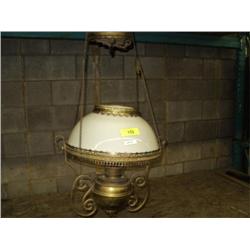 DECORATIVE KEROSENE LAMP GLOBE