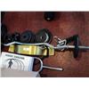 Image 1 : LOT OF GYM EQUIPMENT, CURL BAR & WEIGHTS ***13 TIMES THE MONEY***