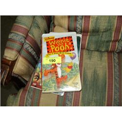 DISNEY MOVIES ***3 TIMES THE MONEY*** WINNIE THE POOH, EMPEROR'S NEW GROOVE, TARZAN