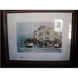 PRINT OF SAN FRANCISCO RAILCAR, BUENA VISTA CAFE {print sequence:} 268