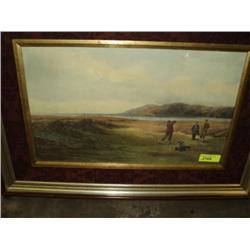 FRAMED PRINT, GOLF IN UNITED KINGDOM