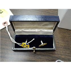 DEAKIN & FRANCIS ART DECO CUFF LINKS