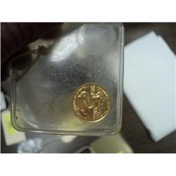 US 5 DOLLAR GOLD COIN 1/10 OZ OF GOLD