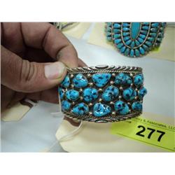 JS STERLING BRACELET {print sequence:} 49