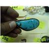 Image 1 : TURQUOISE RING-LARGE STONE {print sequence:} 35