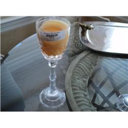 CANDLE HOLDER, GLASS {print sequence:} 231