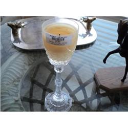 CANDLE HOLDER, GLASS {print sequence:} 232