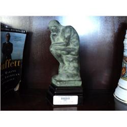 BOOKENDS, "THINKER" {print sequence:} 85