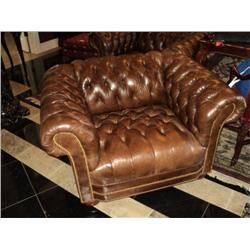 ARM CHAIR, LEATHER