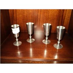 PEWTER SNIFTERS, WOODBURY PEWTER {print sequence:} 134