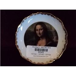 PLATE, MONA LISA, LIMOGES, FRANCE {print sequence:} 145