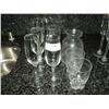 Image 1 : BOX CHAMPAGNE FLUTES (5), GLASSES (2), PITCHER (1)