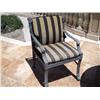 Image 1 : PATIO ARM CHAIRS, UPHOLSTERED {print sequence:} 249
