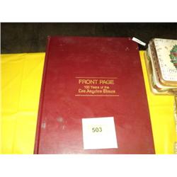 "FRONT PAGE: 100 YEARS OF LOS ANGELES TIMES"