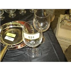 BANK OF AMERICA GLASS STEMWARE ***2 TIMES THE MONEY***