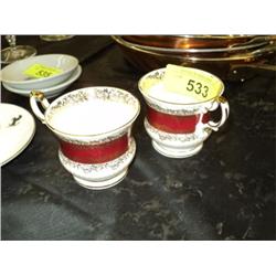 QUEEN'S MARQUIS TEA CUPS ***2 TIMES THE MONEY***