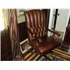 Image 1 : EXECUTIVE CHAIR, LEATHER & WOOD {print sequence:} 103