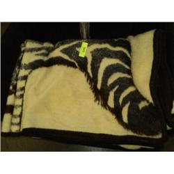 ZEBRA PRINT BLANKET