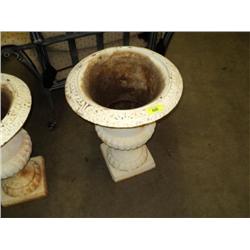 HEAVY CAST IRON URN