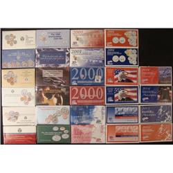 20 UNC US Mint Sets 1987-2006-P, D Sealed, In Envelopes