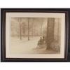 Image 1 : 1976 Altman Original Conte Drawing SEATED COUPLE Framed