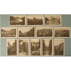 Rare Set 12 Diff 50 Pfennig German Notes w/Photos 1921