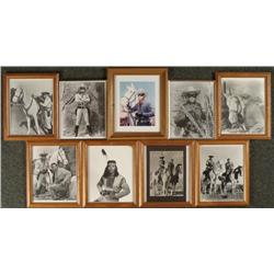 9 Lone Ranger & Tonto 8 x 10 Framed Photos Collection