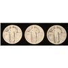 Image 1 : 3 Diff Date Standing Liberty Quarters 1925, 1926-P & D