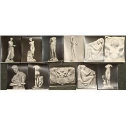 11) 8x10 WWII PHOTOS ART SCULPTURE NATIONAL MUSEUM ROME