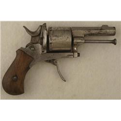 Antique Folding Trigger Revolver European Gun 1800s
