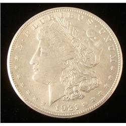 1921-S Morgan Silver Dollar -Nice Coin