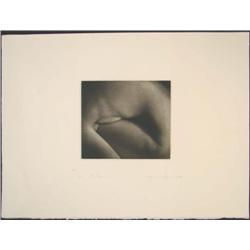 NU D Sensual Nude Woman Mikio Watanabe Art Mezzotint