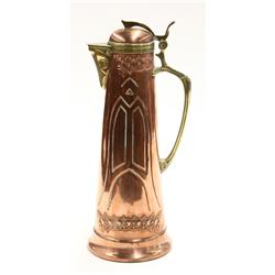 Jugendstil claret jug