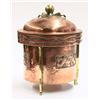 Image 3 : Arts and Crafts hammered copper jardiniere