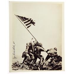Raising the Flag on Iwo Jima, by Joe Rosenthal