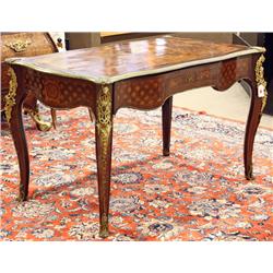 Louis XV style bureau plat