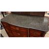 Image 2 : Neoclassical style marble top commode