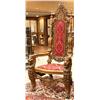Image 1 : Renaissance Revival throne chair