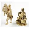 Image 3 : Japanese Ivory Figural Netsuke Carvings