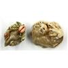 Image 5 : Japanese Ivory Figural Netsuke Carvings