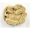 Image 7 : Japanese Ivory Figural Netsuke Carvings