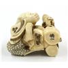 Image 6 : Japanese Ivory Figural Netsuke Carvings