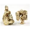 Image 1 : Ivory Figural Netsuke Carvings