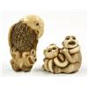 Image 1 : Japanese Ivory Figural Netsuke Carvings
