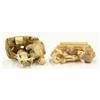 Image 6 : Japanese Ivory Figural Carvings
